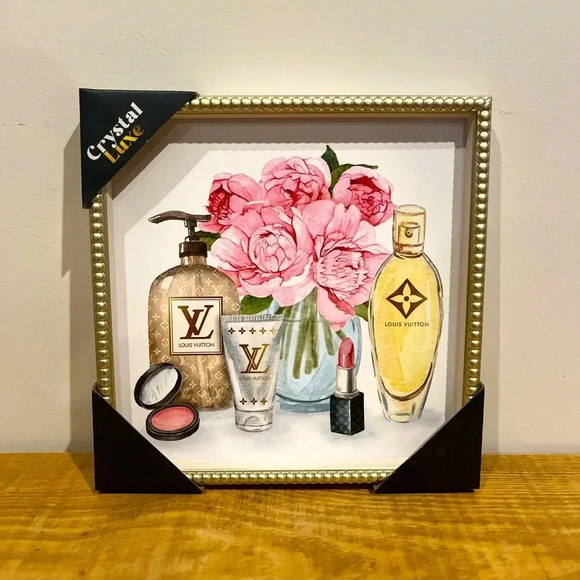 Luxury inspired LV decoration picture‎ NWT - Picture 1 of 1